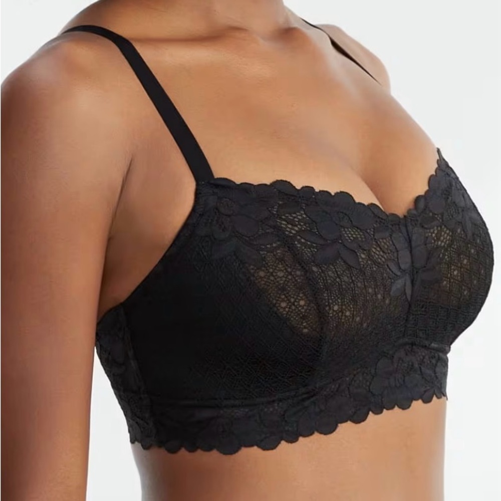 Bare Necessities Black Lace Bra - Picture 2 of 13